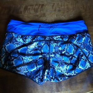 Euc lululemon run times shorts